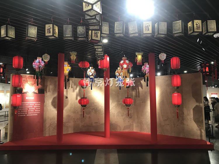 汴京灯笼张2019年6月1日在河南省博物院举办展览